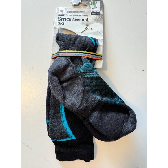 Smartwool Ski Socks Size Medium Women’s Over The Calf  Targeted Cushion - Picture 7 of 7
